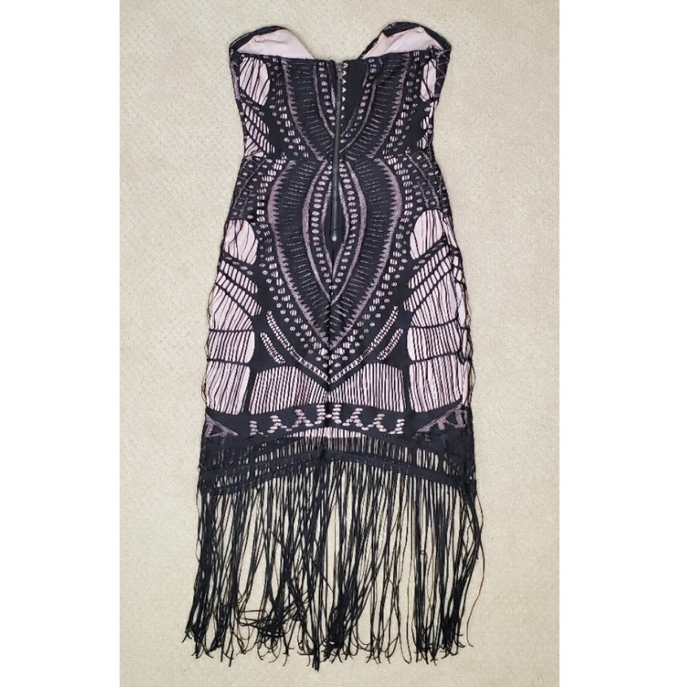 For Love & Strapless Fringe Dress - Picture 2 of 3